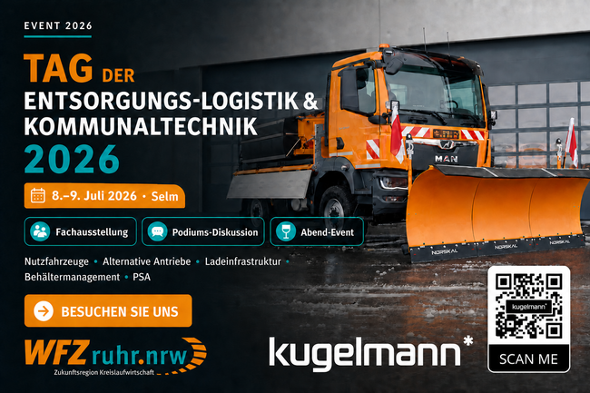 Tag der Entsorgungs-Logistik & Kommunaltechnik“ in Selm am Start!